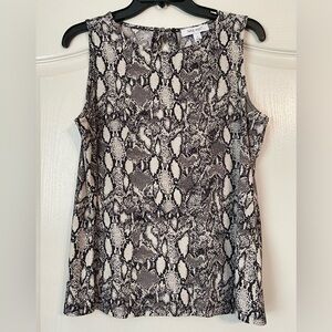 Nine West sleeveless blouse size small
